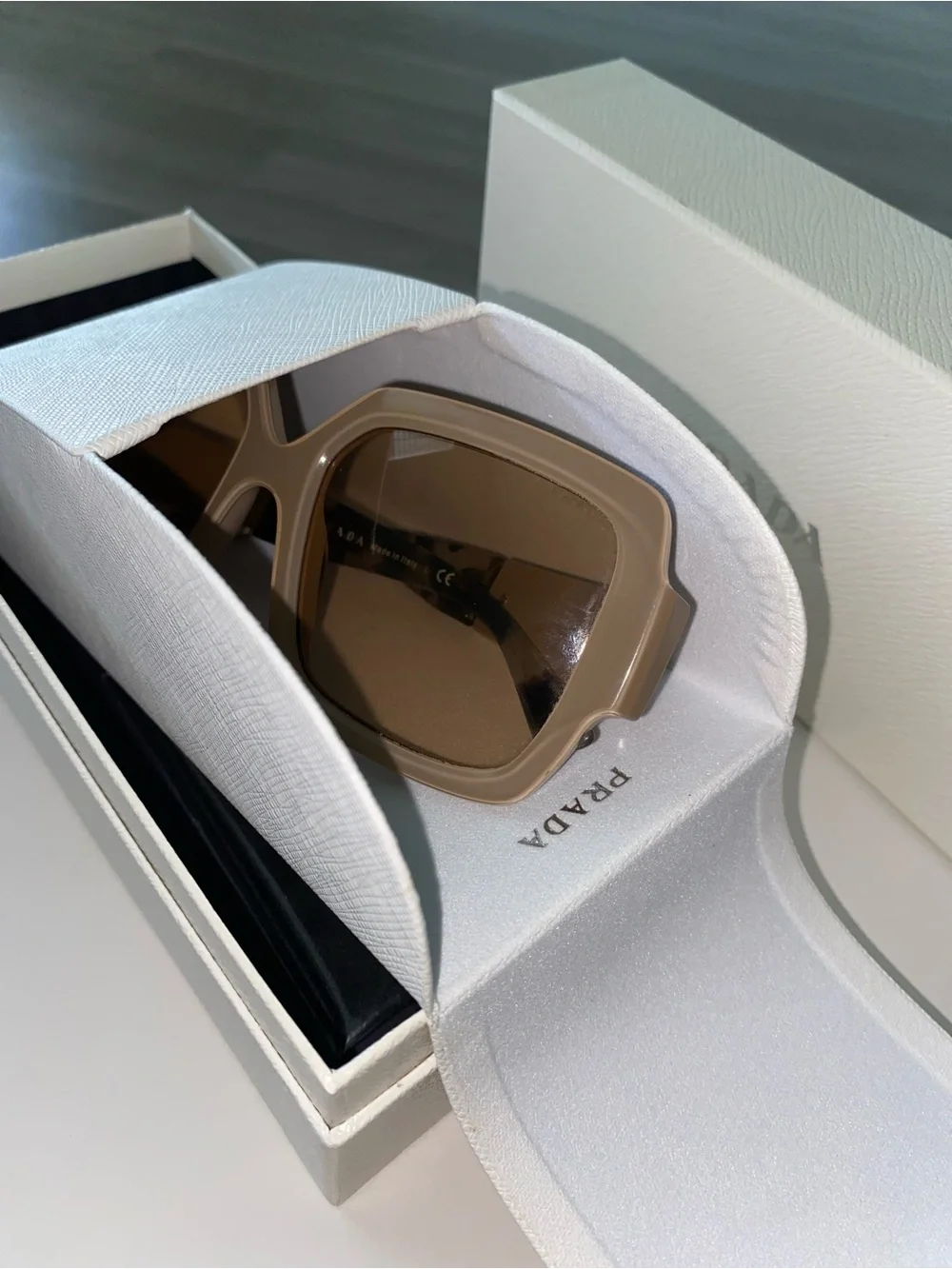 Prada Square Oversized Sunglasses